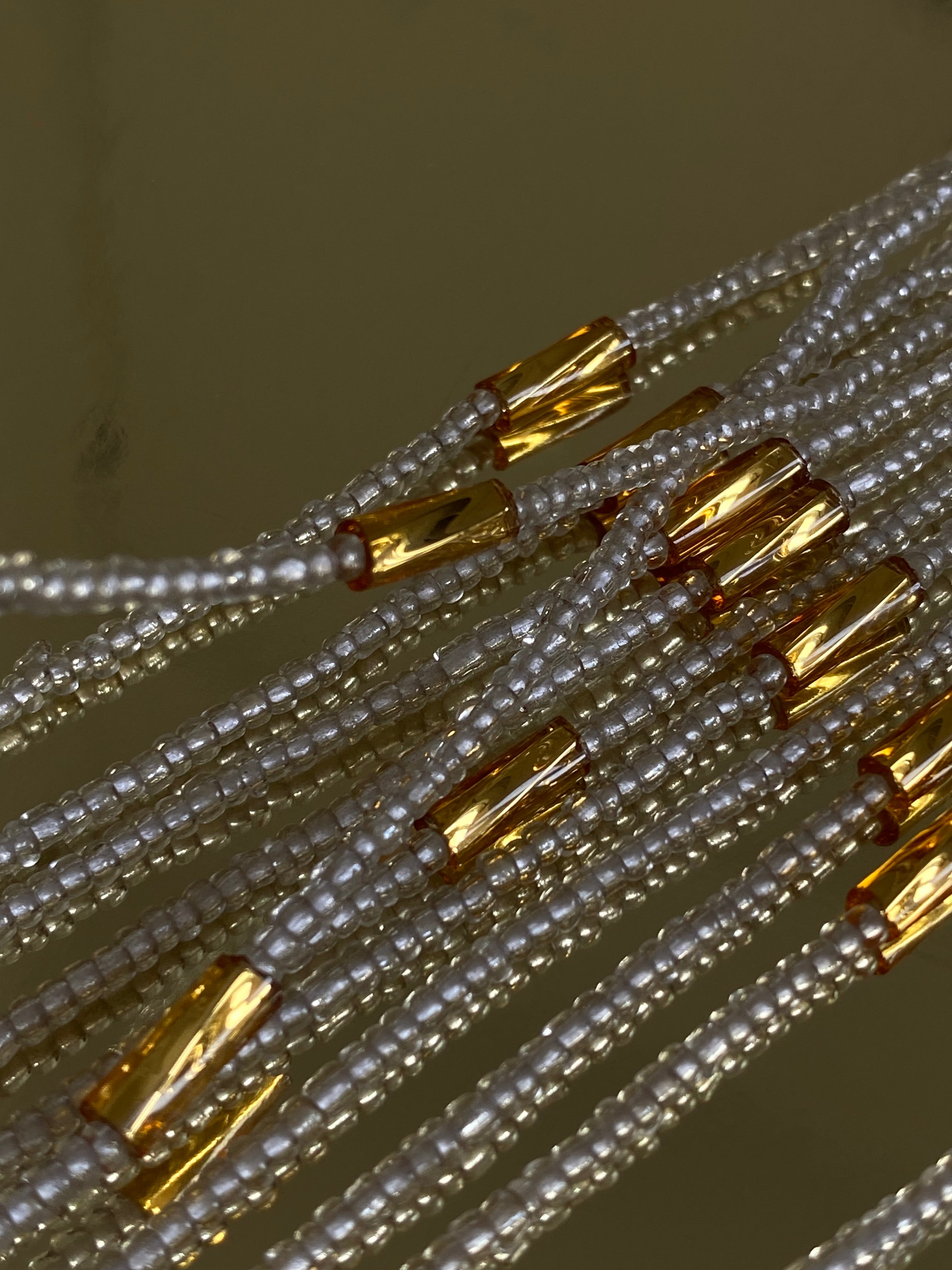 Baya luxe - blanc détails or